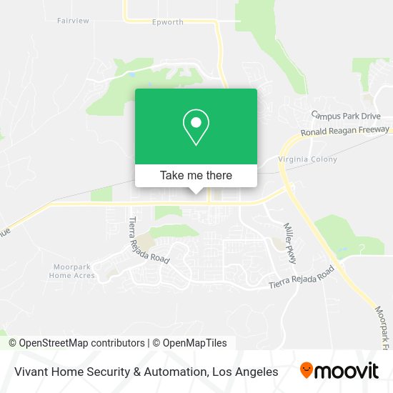 Mapa de Vivant Home Security & Automation