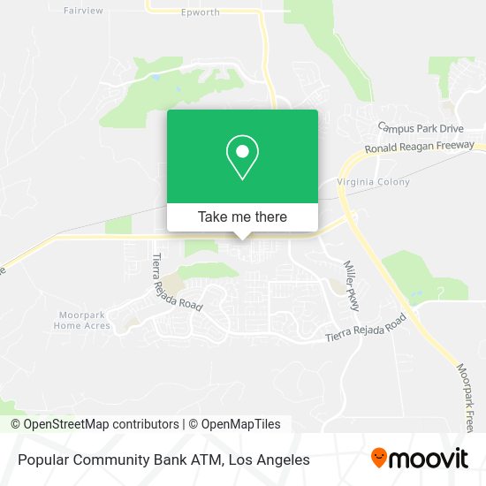 Mapa de Popular Community Bank ATM