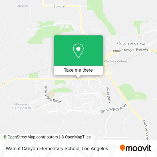 Mapa de Walnut Canyon Elementary School
