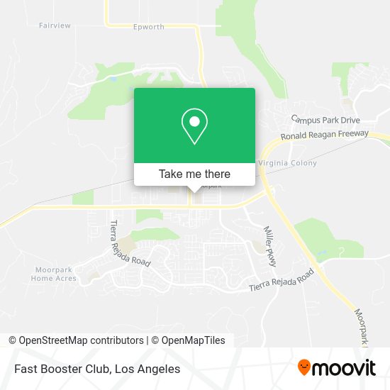 Fast Booster Club map