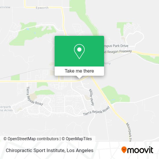 Chiropractic Sport Institute map