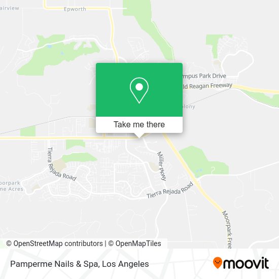 Pamperme Nails & Spa map