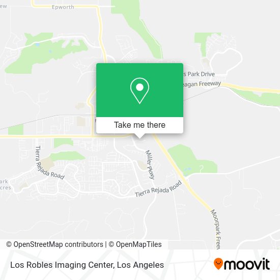 Los Robles Imaging Center map