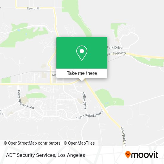 Mapa de ADT Security Services