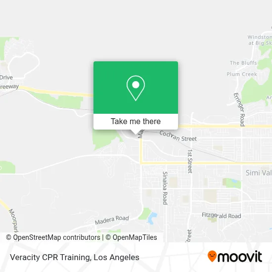 Veracity CPR Training map