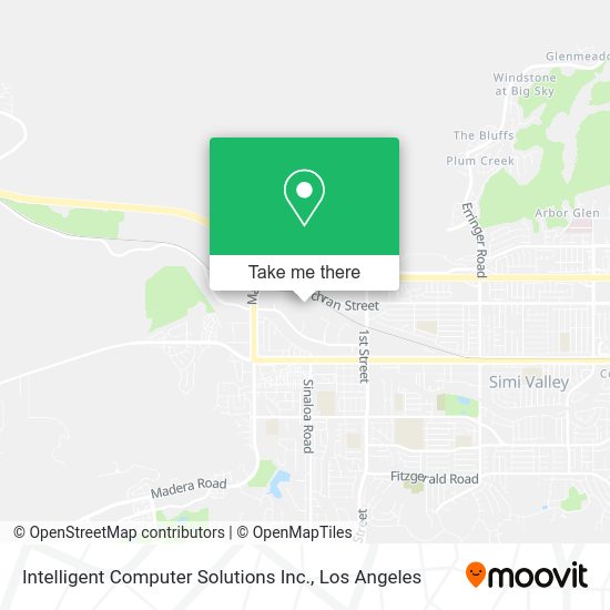 Mapa de Intelligent Computer Solutions Inc.
