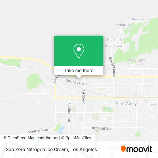 Sub Zero Nitrogen Ice Cream map