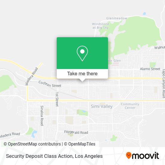 Security Deposit Class Action map