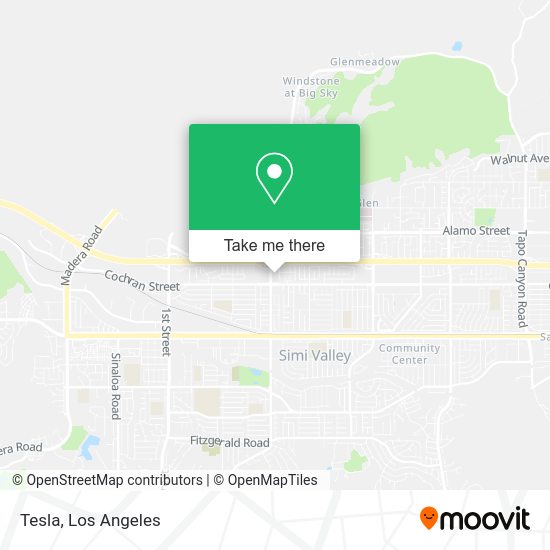 Mapa de Tesla