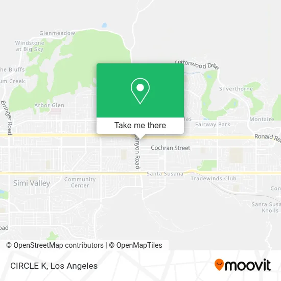 CIRCLE K map