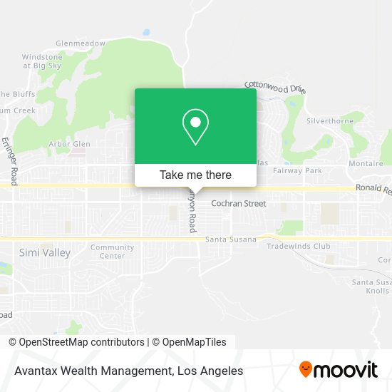 Avantax Wealth Management map
