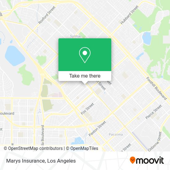 Mapa de Marys Insurance