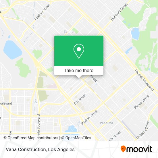 Vana Construction map