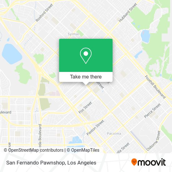 San Fernando Pawnshop map