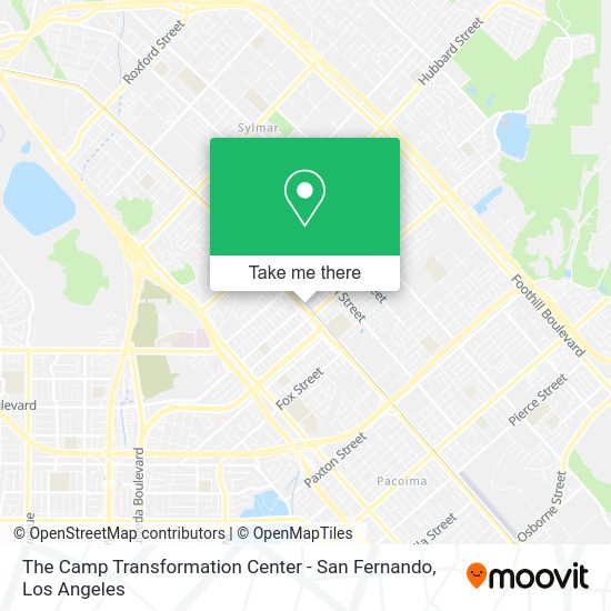The Camp Transformation Center - San Fernando map