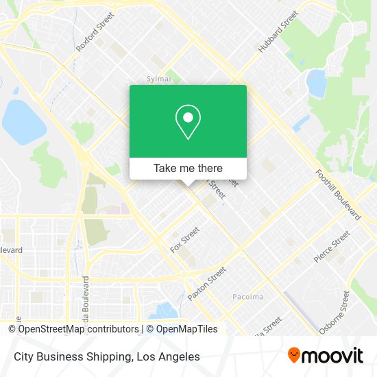 City Business Shipping map