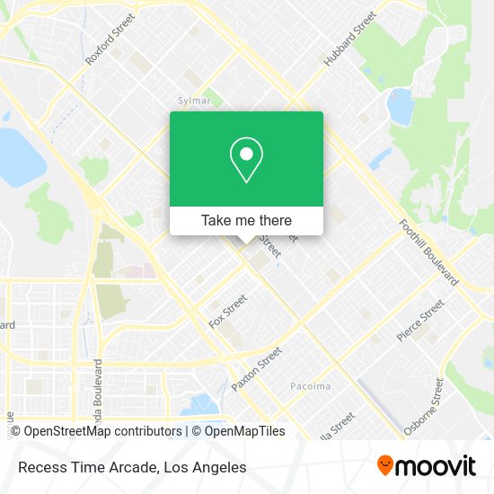 Mapa de Recess Time Arcade