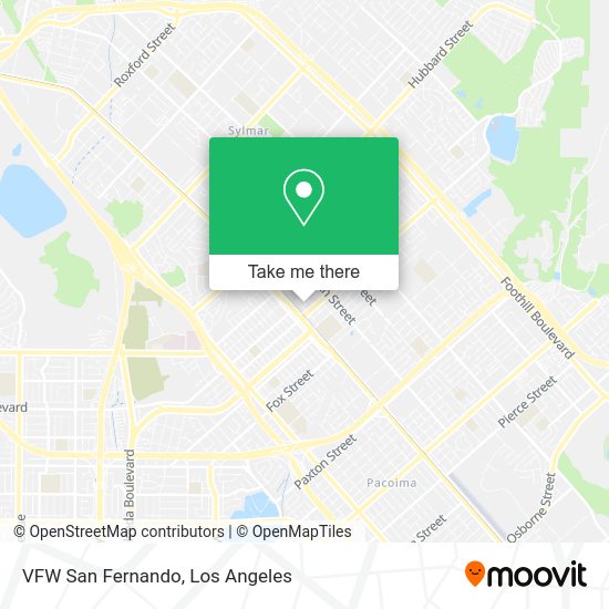 Mapa de VFW San Fernando