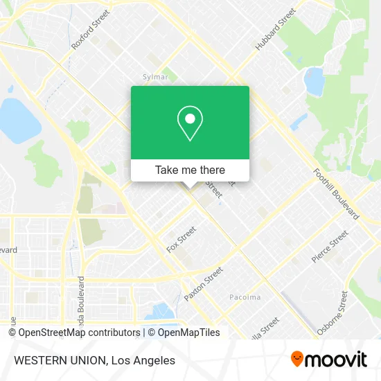 Mapa de WESTERN UNION