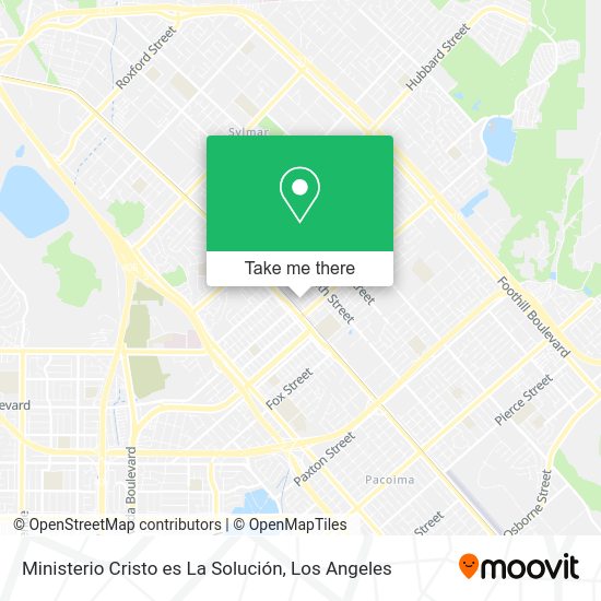 Ministerio Cristo es La Solución map