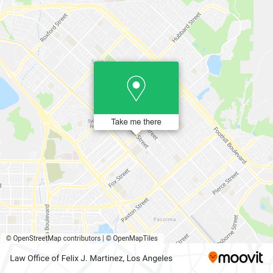 Law Office of Felix J. Martinez map