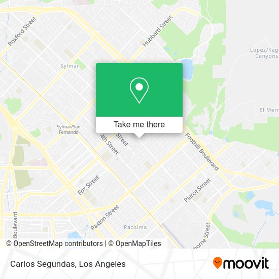 Carlos Segundas map