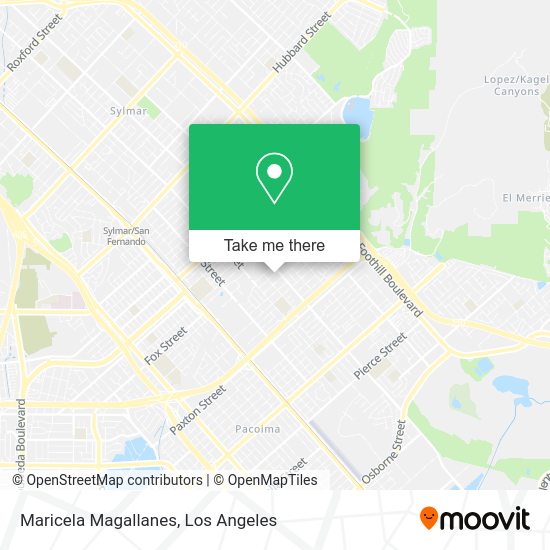 Maricela Magallanes map
