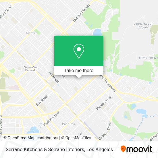 Serrano Kitchens & Serrano Interiors map