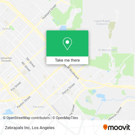 Mapa de Zebrapals Inc