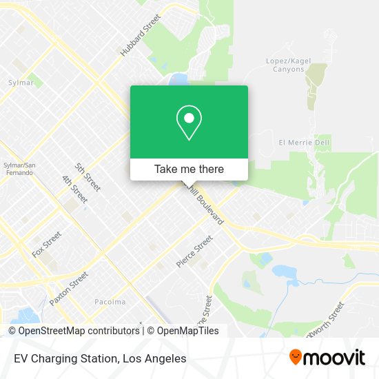 Mapa de EV Charging Station