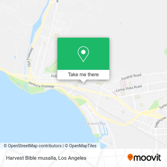 Mapa de Harvest Bible musalla