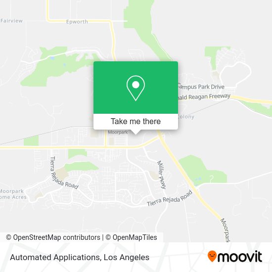 Automated Applications map