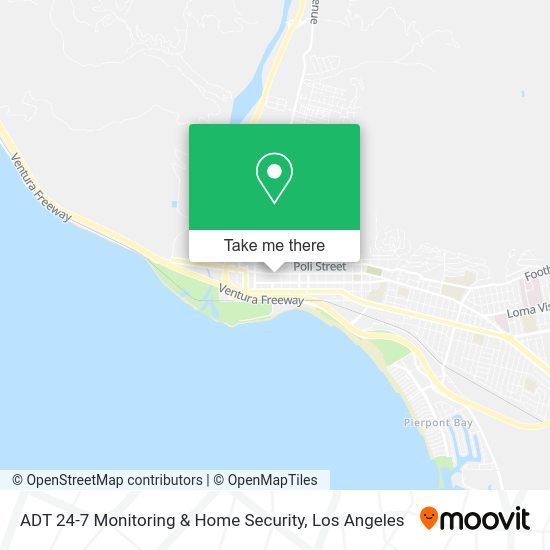ADT 24-7 Monitoring & Home Security map