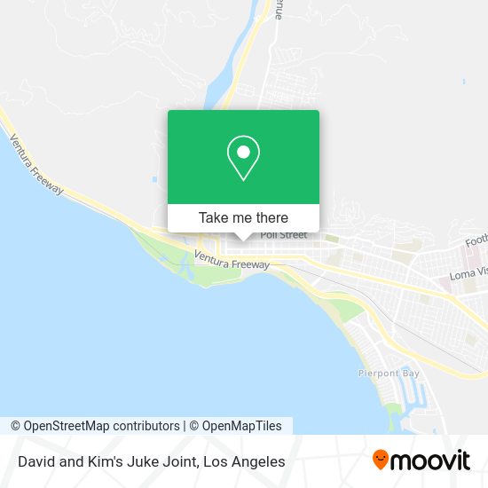 David and Kim's Juke Joint map