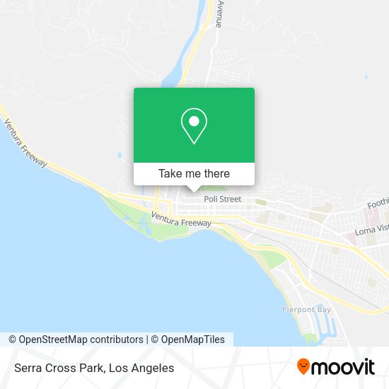 Mapa de Serra Cross Park