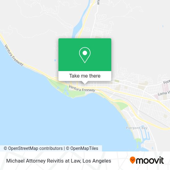 Michael Attorney Reivitis at Law map