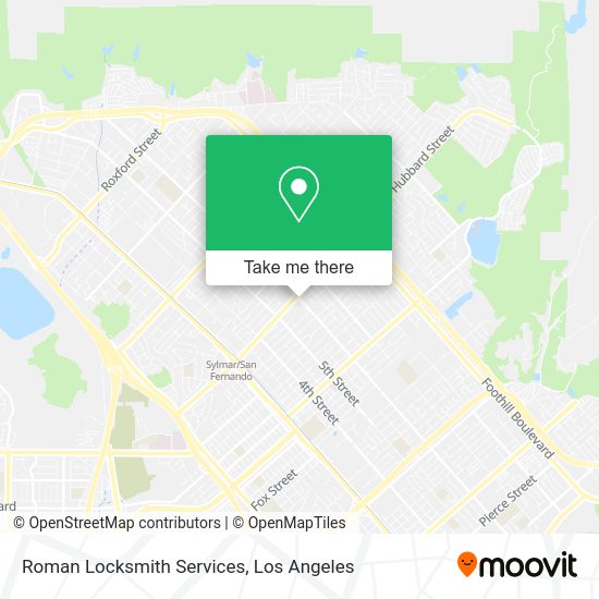 Roman Locksmith Services map