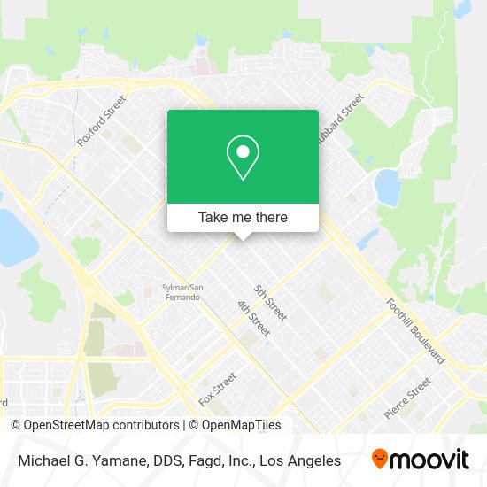 Michael G. Yamane, DDS, Fagd, Inc. map