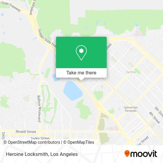 Heroine Locksmith map