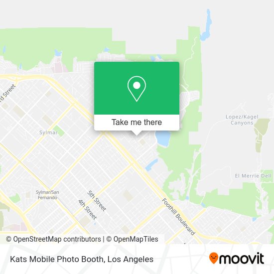 Kats Mobile Photo Booth map