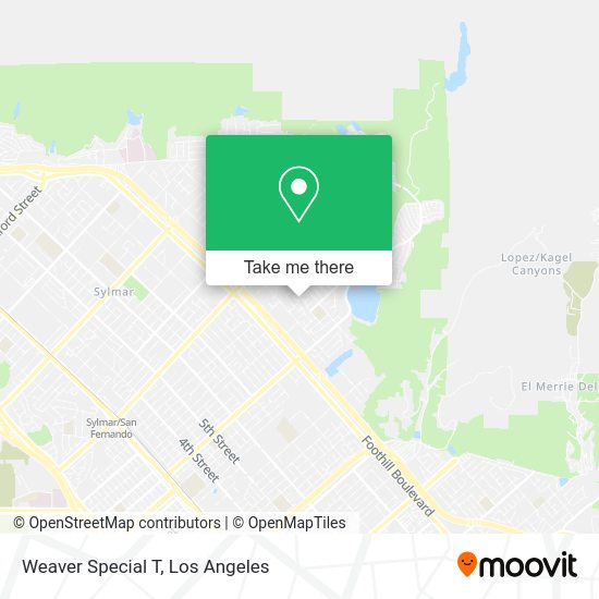 Weaver Special T map