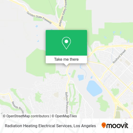 Mapa de Radiation Heating Electrical Services