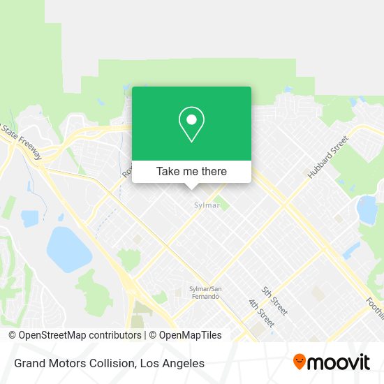Grand Motors Collision map