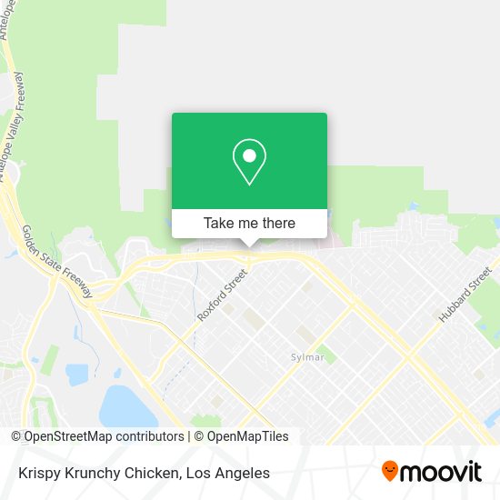 Mapa de Krispy Krunchy Chicken