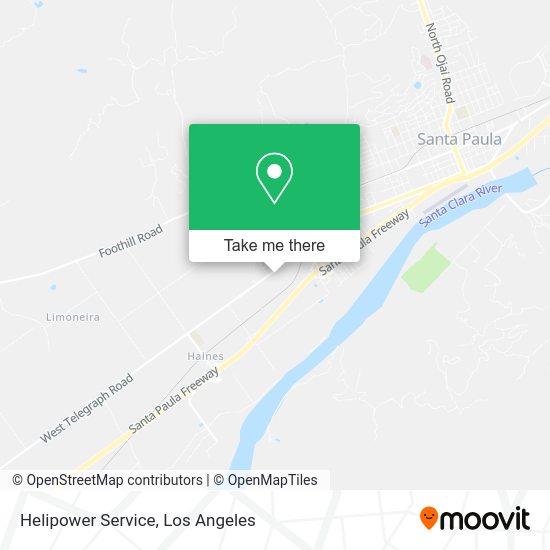 Helipower Service map