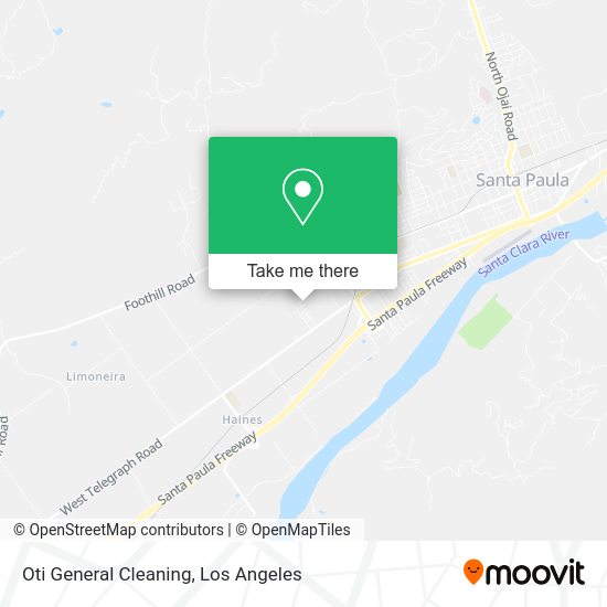 Mapa de Oti General Cleaning