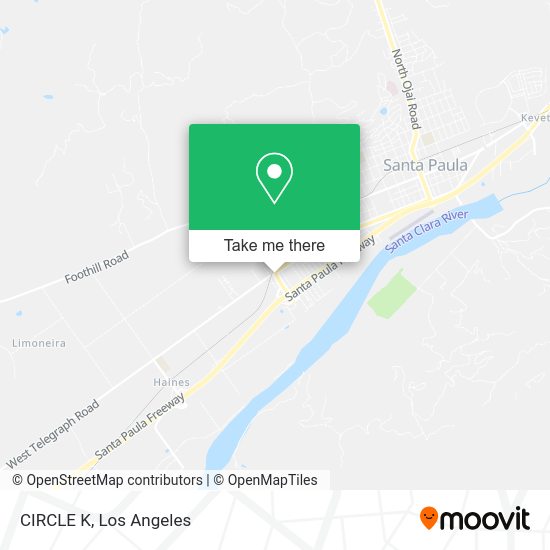 Mapa de CIRCLE K