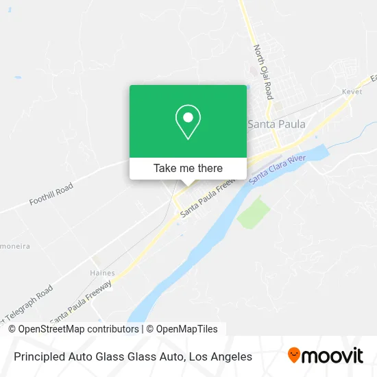Principled Auto Glass Glass Auto map