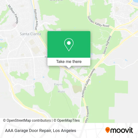 AAA Garage Door Repair map