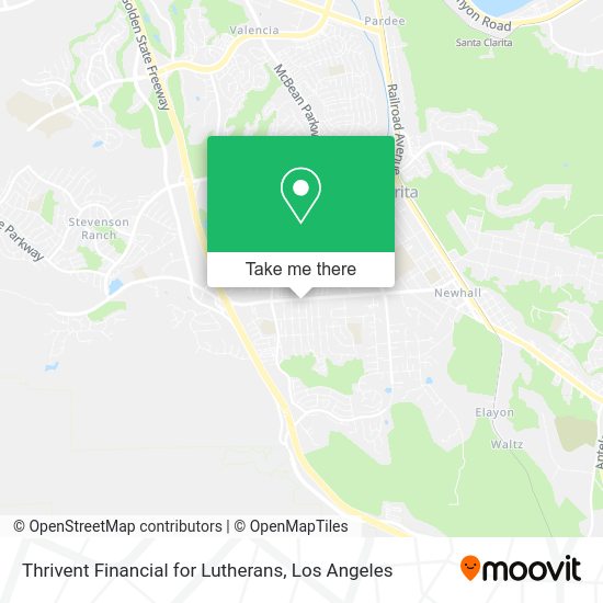 Mapa de Thrivent Financial for Lutherans